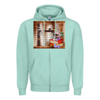 Seafoam never retring from reading Zipper Hoodie - TumblerDesignByShophia