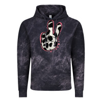 Cloud Black Black White Dalmatian Peace Sign Vintage Hoodie - Jasminsmagicworld