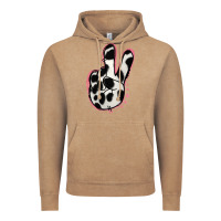 Vintage Coffee Black White Dalmatian Peace Sign Vintage Hoodie - Jasminsmagicworld