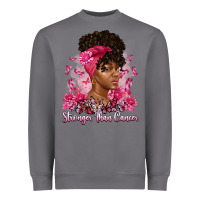 Storm stronger than cancer Heavyweight Sweatshirt - Artiststas