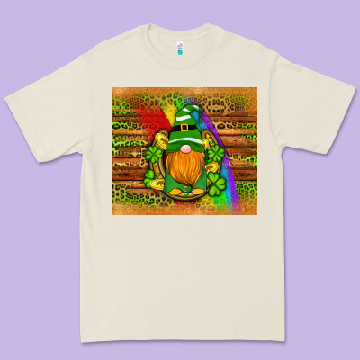 St Patricks Gnomes Rainbow Premium Tee Designed By Artiststas