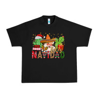 Black feliz navidad santa Urban Heavy Tee - MaliasSmallBusiness