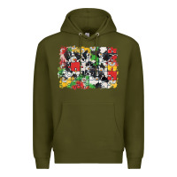 Army Green Autism background Premium Hoodie - CowGirlArtShop