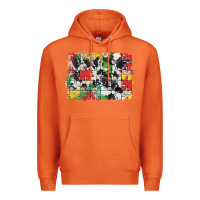 Carrot Autism background Premium Hoodie - CowGirlArtShop