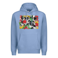 Colony Blue Autism background Premium Hoodie - CowGirlArtShop
