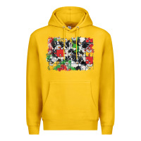 Lemon Autism background Premium Hoodie - CowGirlArtShop