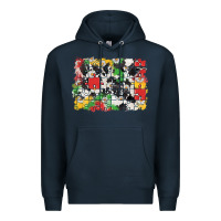 Navy Autism background Premium Hoodie - CowGirlArtShop
