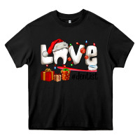 Black Christmas love  dentist Heavy Core Tee - AdoDesignShop