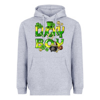 Lucky Boy St. Patrick's Day Heavyweight Hoodie | Teevron
