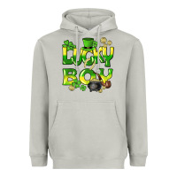 Moon Dust Lucky Boy St. Patrick's Day Heavyweight Hoodie - HowdyJamesFarm