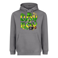 Storm Lucky Boy St. Patrick's Day Heavyweight Hoodie - HowdyJamesFarm
