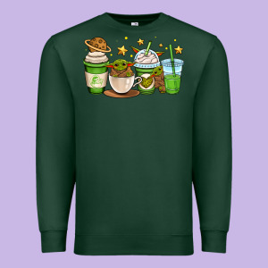 Fantastic Movie Character Coffee Cups Premium Sweatshirt Designed By Oliviacreatesart