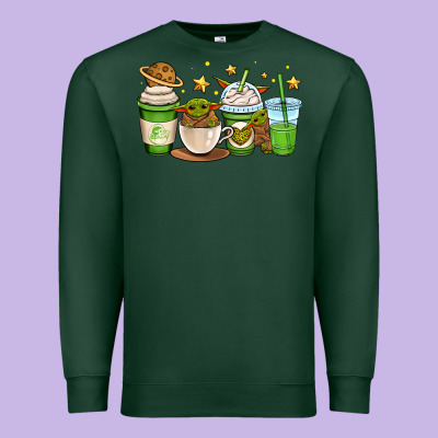 Fantastic Movie Character Coffee Cups Premium Sweatshirt Designed By Oliviacreatesart