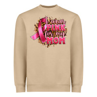 Mushroom i wear pink for my mom Heavyweight Sweatshirt - Artiststas