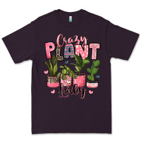 Plum crazy plant lady houseplants Premium Tee - JahusDesignShop