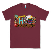Burgundy chaos coordinator Classic Tee - NancyCooperArtShop
