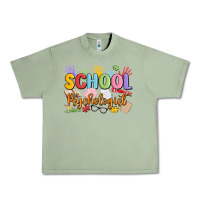 Oil Green school psychologist Urban Heavy Tee - MaliasSmallBusiness