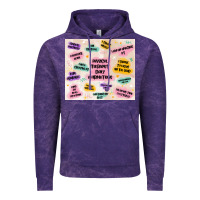 Cloud Purple physical therapist daily affirmations Vintage Hoodie - MaliasSmallBusiness