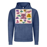 Vintage Denim physical therapist daily affirmations Vintage Hoodie - MaliasSmallBusiness