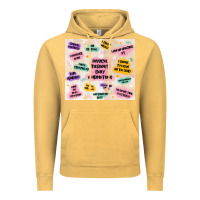 Vintage Mustard physical therapist daily affirmations Vintage Hoodie - MaliasSmallBusiness