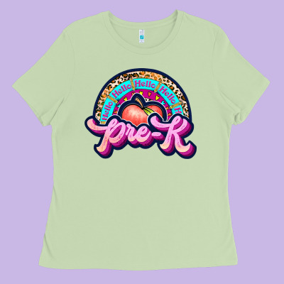 Pre K Ladies Tee Designed By Jahusdesignshop