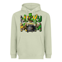 Matcha lucky mom St. Patrick's Heavyweight Hoodie - HowdyJamesFarm