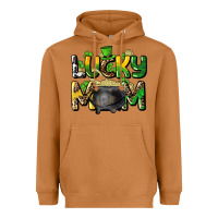 Meerkat lucky mom St. Patrick's Heavyweight Hoodie - HowdyJamesFarm