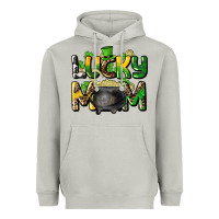 Moon Dust lucky mom St. Patrick's Heavyweight Hoodie - HowdyJamesFarm