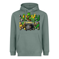 Sage lucky mom St. Patrick's Heavyweight Hoodie - HowdyJamesFarm