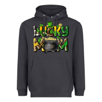 Smoke lucky mom St. Patrick's Heavyweight Hoodie - HowdyJamesFarm