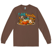 Chestnut Fall Cutest Pumpkin In The Patch Long Sleeve Tee - LillyAllenDesigns