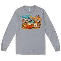 Heather Grey Fall Cutest Pumpkin In The Patch Long Sleeve Tee - LillyAllenDesigns