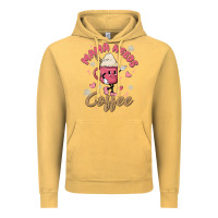 Vintage Mustard mama needs coffee Vintage Hoodie - MaliasSmallBusiness