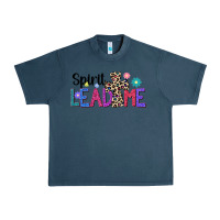 Midnight Navy spirit lead me Urban Heavy Tee - JahusDesignShop
