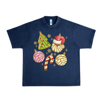 Navy christmas conchas Urban Heavy Tee - MaliasSmallBusiness
