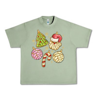 Oil Green christmas conchas Urban Heavy Tee - MaliasSmallBusiness
