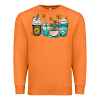 Carrot jesus coffee cups Premium Sweatshirt - OliviaCreatesArt