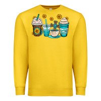 Lemon jesus coffee cups Premium Sweatshirt - OliviaCreatesArt