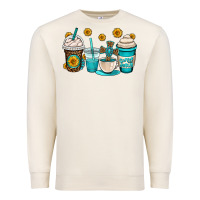 Sandshell jesus coffee cups Premium Sweatshirt - OliviaCreatesArt