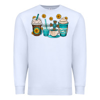 White jesus coffee cups Premium Sweatshirt - OliviaCreatesArt