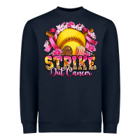 Navy strike out cancer softball Heavyweight Sweatshirt - Artiststas