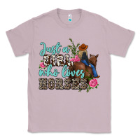 Lilac just a girl who loves horses Classic Tee - MaliasSmallBusiness