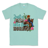 Seafoam just a girl who loves horses Classic Tee - MaliasSmallBusiness