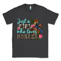 Smoke just a girl who loves horses Classic Tee - MaliasSmallBusiness