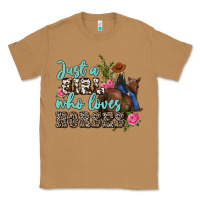 Toasted Coconut just a girl who loves horses Classic Tee - MaliasSmallBusiness