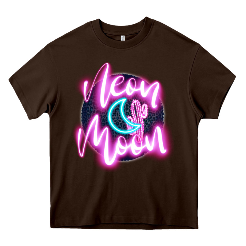 Neon Moon Heavy Core Tee by JahusDesignShop | Teevron
