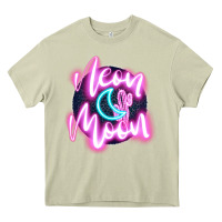 Mossy neon moon Heavy Core Tee - JahusDesignShop