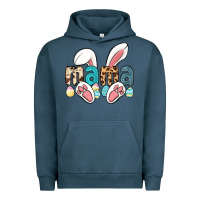 Pigment Midnight Navy mama easter Urban Hoodie - LillyAllenDesigns