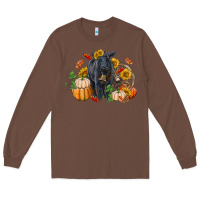 Chestnut Fall black angus Long Sleeve Tee - RanaPortraitStore