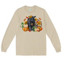 Mushroom Fall black angus Long Sleeve Tee - RanaPortraitStore